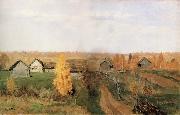 Levitan, Isaak Golden autumn in the Village oil painting picture wholesale